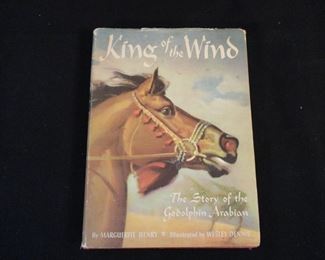 1948 First Edition King of the Wind, the Story of the Godolphin Arabian - HC w/DJ