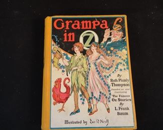 1st Edition 1924 Grampa in Oz by Ruth Plumly Thompson publ HC Reilly & Lee