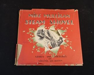 1939 Mike Mulligan and his Steam Shovel by Virginia Lee Burton. HC w/DJ