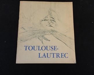 MOMA Toulouse Lautrec Paintings Drawings Posters Lithographs Catalog 1956 PP