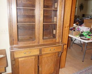 oak cabinet