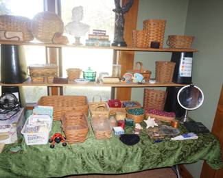 Longaberger and other hand made baskets