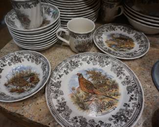 Wild life dish set