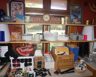 office and kitchen items