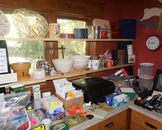 office and kitchen items