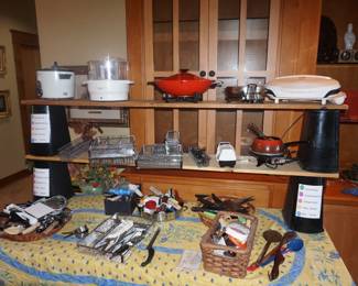 small appliances, utensils