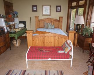 child bed, full bed, 