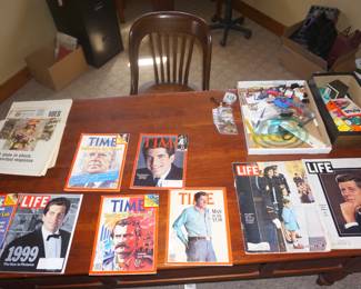 Life and Time magazines