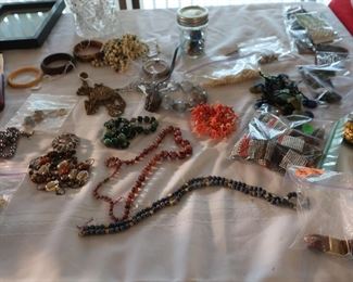 costume  jewelry  (2  tables  full)