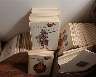 books-  set    of  American  Heritage    These  are  now  free