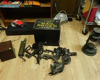 vintage  tools (  mail pouch  box  is  sold)