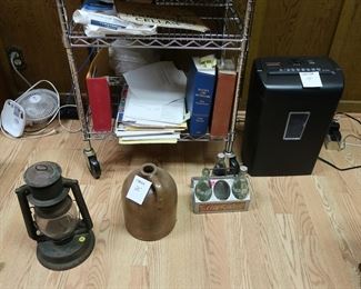 cart, Pepsi  bottle  holder,  shredder