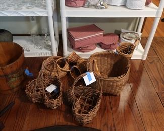 assorted  baskets