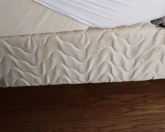 twin  box  springs     by   temperpedic    This  will  be  50.00 on  Monday.