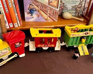 Fisher Price circus train. 