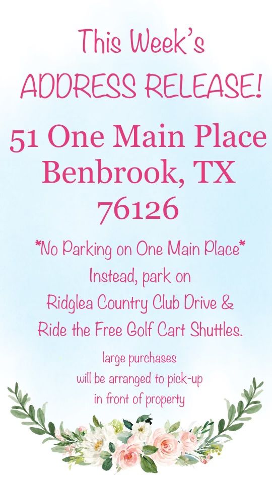 we will be shuttling people with golf carts down One Main. Please park on main drag and watch for golf carts. Lower speed. 
