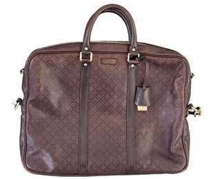 Gucci Diamonte Briefcase