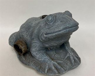 JM6046 Antique Cast Iron Figural Frog Lawn Water Sprinkler https://www.ebay.com/str/agesagoestatesales