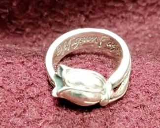RAB3702 VINTAGE STERLING SILVER MIGNON FAGET SIZE 6.5 RING https://www.ebay.com/str/agesagoestatesales