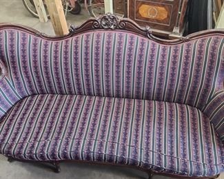 RR9003 42x26x68 Queen Ann Purple Sofa https://www.ebay.com/str/agesagoestatesales