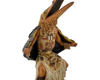 1988 Original Castagna Native American Resin Art

