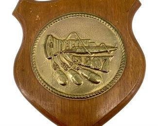 USS Gudgeon 567 US Navy Submarine Wall Plaque
