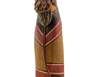 Signed B. Chama Hopi Kachina Mana
