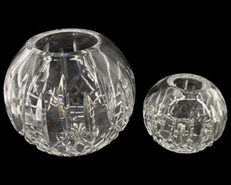 2pc Vintage Waterford Crystal Cut Bowls
