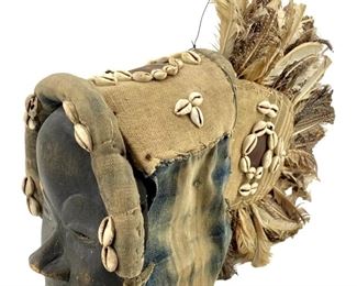 Antique Traditional African Mask Headdress
