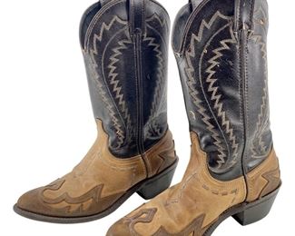 Size 7.5 Laredo Leather Cowboy Boots
