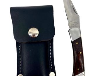 Vintage Dietz Pocket Knife and Case
