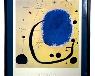 Joan Miro “L’oro Dell’azzuro" Print
