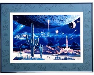 Robert McCall Autographed “Within Our Reach"
