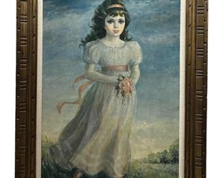 M. Medeiros “Melody in Pink" Giclee
