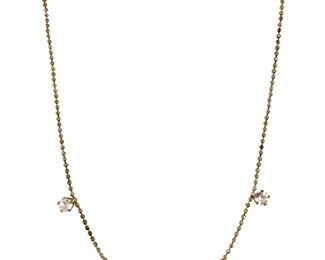 Vintage Faux Gemstone Necklace
