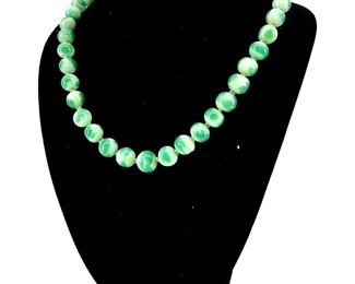 Jadeite Beaded Necklace
