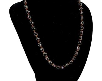 Vintage Glass Beaded Necklace
