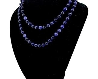 Lapis Lazuli Beaded Necklace
