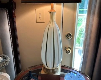 One of a pair, Murano lamps