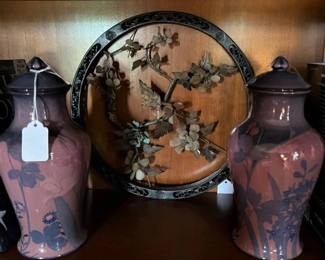 Pair of Rookwood vases, 1924