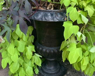 Iron planter 