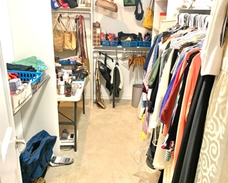 Women’s clothes, purses, and other girly items 😀