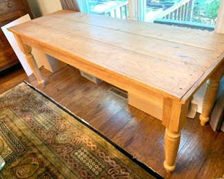 Farmhouse tables. Could be used as a desk, console table, dining table etc. 
$300