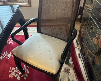 BERNHARDT Oriental Style Dining Room Table Set