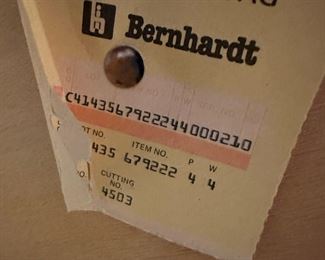 BERNHARDT Oriental Style Dining Room Table Set