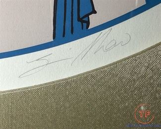 Limited Edition Signed Serigraph "Anemone" by LILLIAN SHAO (31/175)