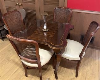 Vintage NEIMAN MARCUS Italy Game Table Set