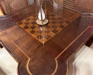 Vintage NEIMAN MARCUS Italy Game Table Set