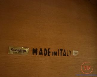 Vintage NEIMAN MARCUS Italy Game Table Set