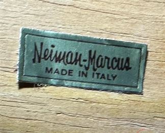 Vintage NEIMAN MARCUS Italy Game Table Set